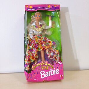 NIB Country Western Star Barbie doll